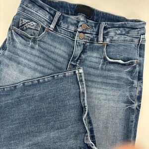 Buckle Black Bootcut Jeans Women 27x36 (Fits 28x33) Blue Fit 53 Mid Rise Stretch